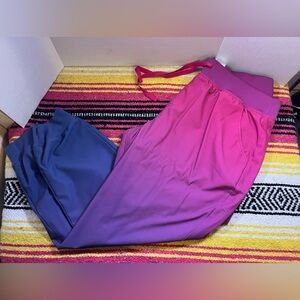 Figs Sunset High Waisted Zamora - FREEx - Lined - Jogger Scrub Pants XXL